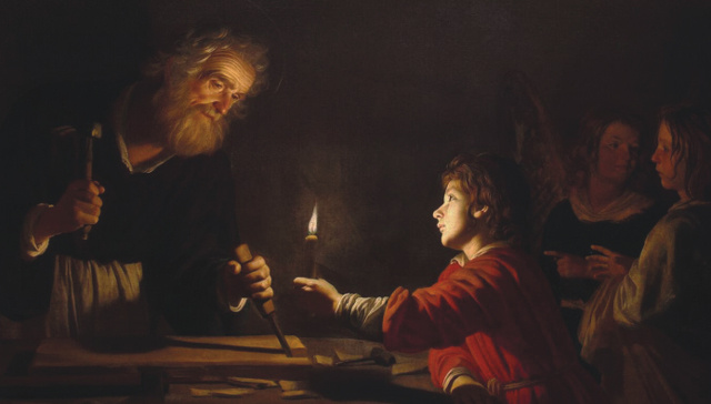 St. Joseph Prayer During Financial Hardship Card